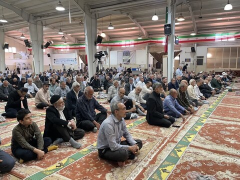 تصاویر/ اقامه نماز جمعه در شهرستان مرند