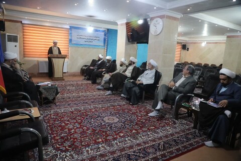 تصاویر/ جلسه کمیته همکاری‌های حوزه علمیه و آموزش و پرورش شهرستان سمنان