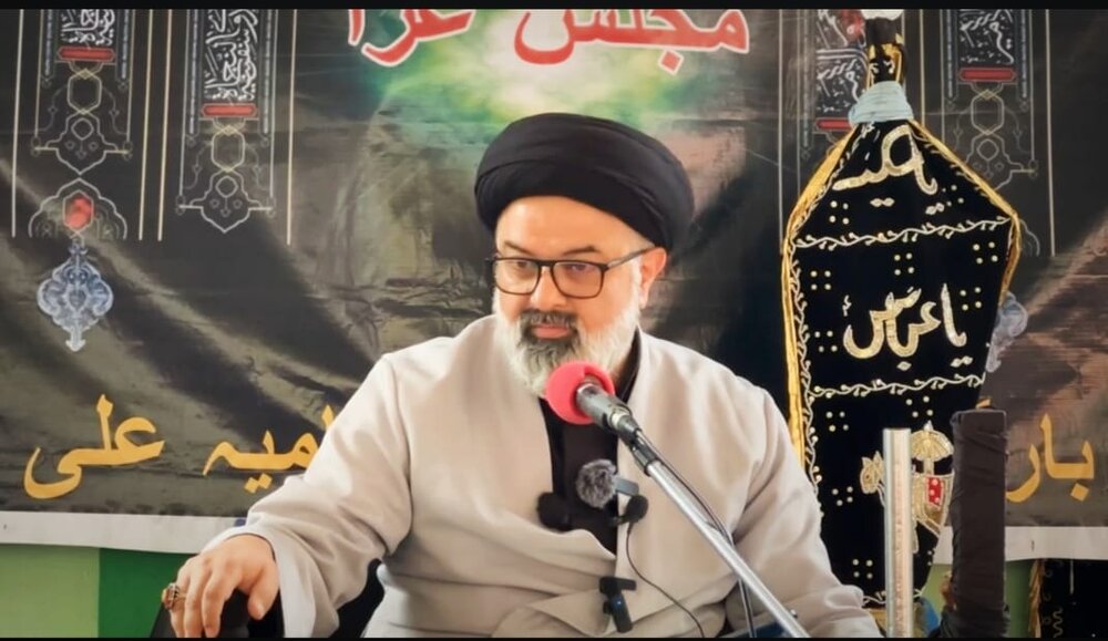 شہادت امام محمد تقی (ع) کے موقع پر شریعت آباد جموں وکشمیر میں مجلسِ عزاء