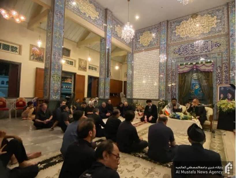 مراسم گرامیداشت شهدای خدمت در امامباره تایلند