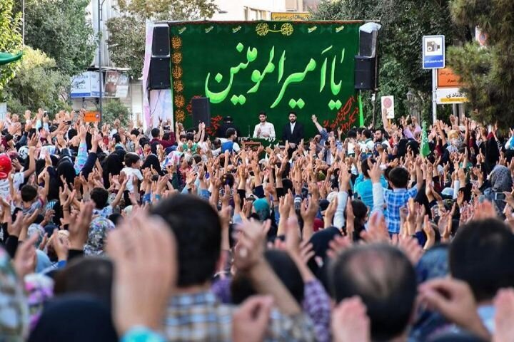 مهمانی کیلومتری رهروان غدیر در زنجان برگزار می‌شود