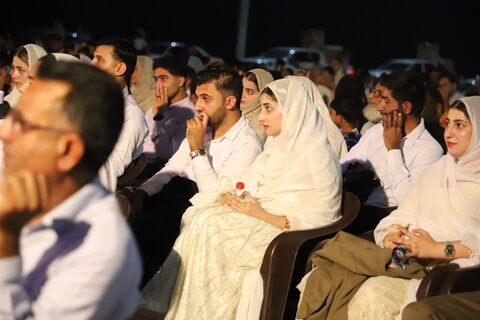 تصاویر|آغاز زندگی مشترک ۷۰۰نوعروس در استان هرمزگان با اهدای جهیزیه