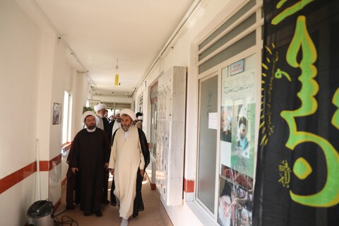 تصاویر/ بازدید مسئول دبیرخانه شورای عالی حوزه‌های علمیه از مدرسه علمیه حضرت جوادالائمه (ع) گرمسار