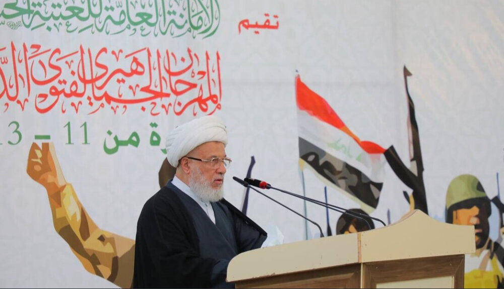 ممثل آية الله السيستاني: يتجسد حق الشهداء علينا من خلال رعاية عوائلهم وتفقد ابنائهم وتخليد ذكراهم في ضمير الامة ووجدناها ممثل آية الله السيستاني: يتجسد حق الشهداء علينا من خلال رعاية عوائلهم وتفقد ابنائهم وتخليد ذكراهم في ضمير الامة ووجدناها