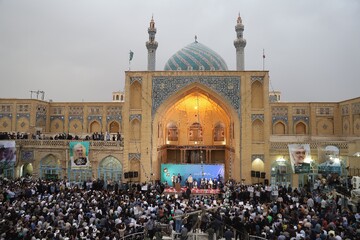 تصاویر/ سفر انتخاباتی سعید جلیلی به قم