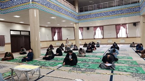 تصاویر/ برگزاری امتحانات ترم دوم سال تحصیلی ۱۴۰۲ - ۱۴۰۳ در مدرسه علمیه امام علی علیه السلام شهرستان سلماس
