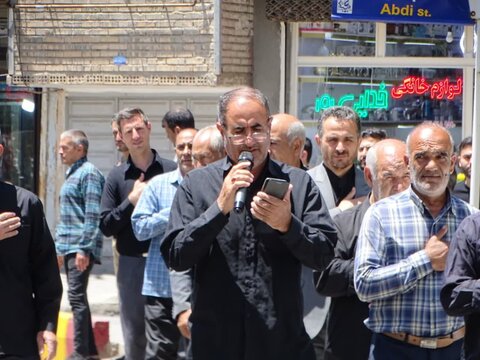 تصاویر/ عزاداری مردم شهرستان چهاربرج به مناسبت شهادت امام باقر (ع)