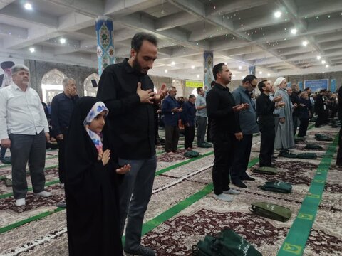 تصاویر/اقامه نماز عبادی سیاسی جمعه کاشان