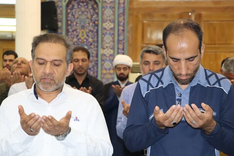 نماز جمعه خارگ به روایت تصویر