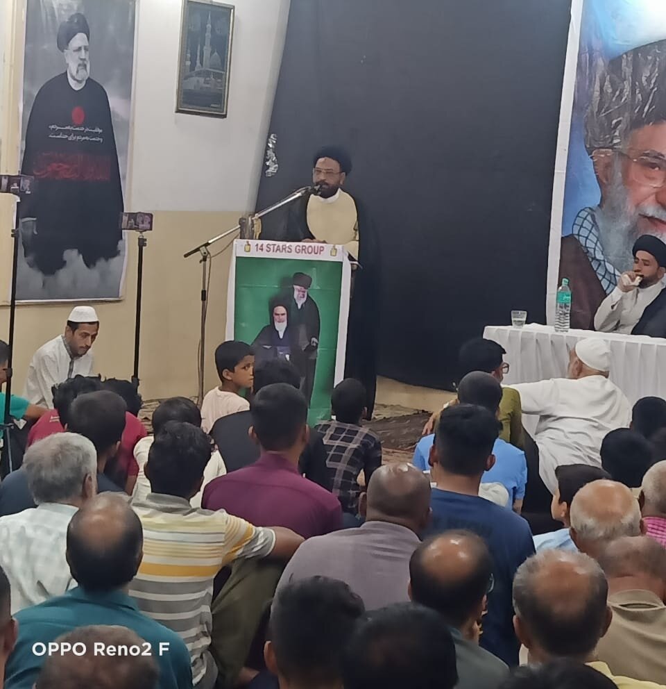 जुन्नैर में शोहदा ए ख़िदमत और इमाम खुमैनी (र) की याद में सेमिनार का आयोजन