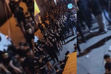فیلم | عزاداری مردم بحرین در شهادت امام محمد باقر (ع)