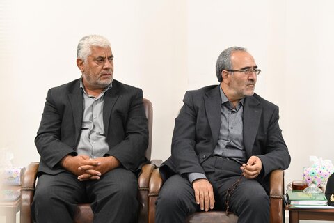 تصاویر/ آیین تکریم و معارفه رئیس ستاد توسعه و بازسازی عتبات عالیات آذربایجان غربی