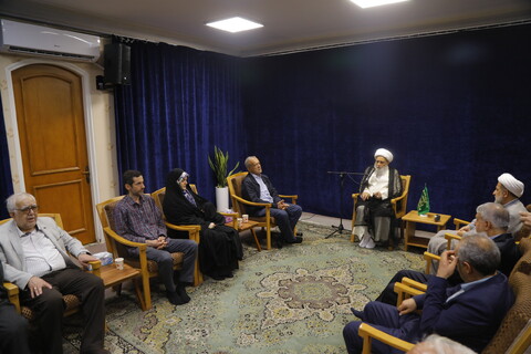 تصاویر / دیدار دکتر پزشکیان با آیت الله کریمی جهرمی