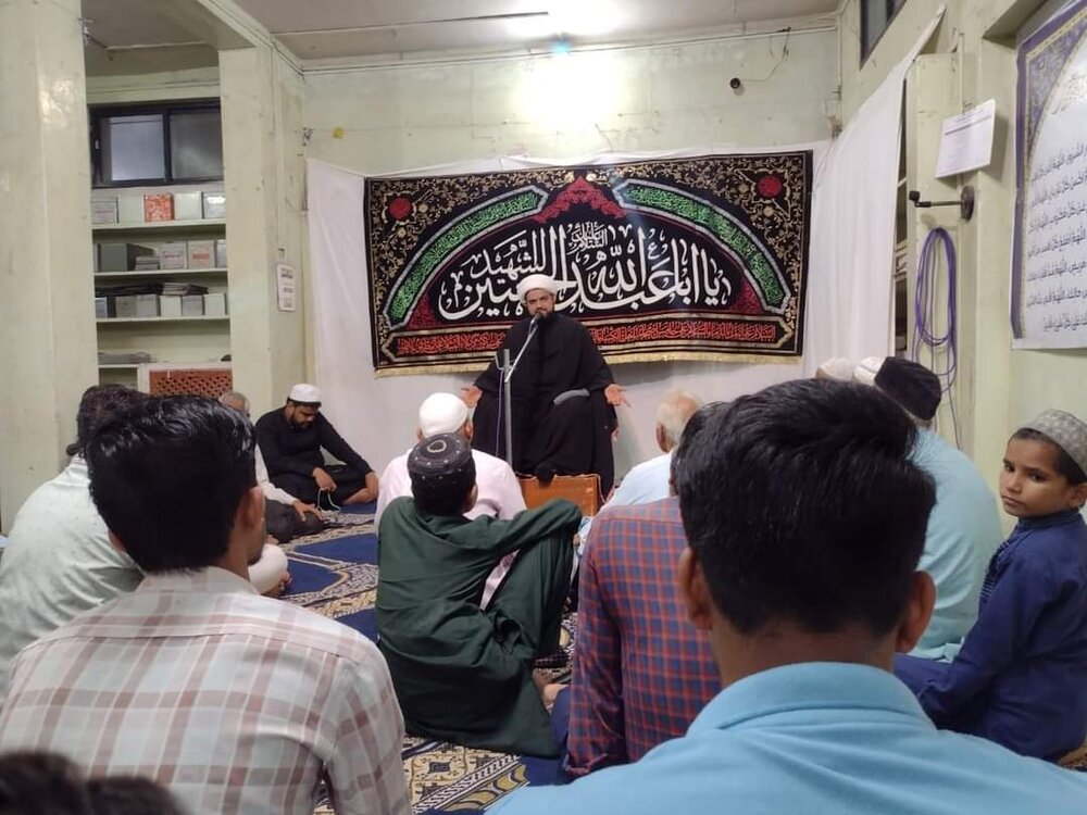 حوزہ علمیہ رسول اعظم (ص) میں شہادتِ امام محمد باقر کی مناسبت سے مجلسِ عزاء کا اہتمام