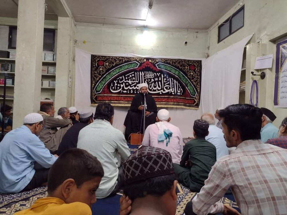 حوزہ علمیہ رسول اعظم (ص) میں شہادتِ امام محمد باقر کی مناسبت سے مجلسِ عزاء کا اہتمام