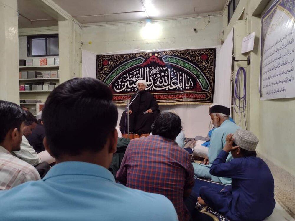 حوزہ علمیہ رسول اعظم (ص) میں شہادتِ امام محمد باقر کی مناسبت سے مجلسِ عزاء کا اہتمام