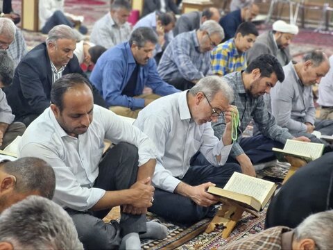 تصاویر/ مراسم پر فیض دعای عرفه در شهرستان ماکو