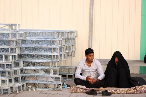 مراسم قراءة دعاء عرفة في مرقد السيدة فاطمة المعصومة (عليها السلام)