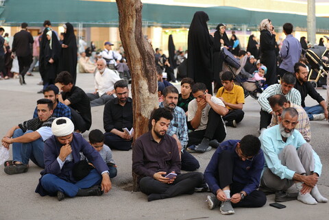 مراسم قراءة دعاء عرفة في مرقد السيدة فاطمة المعصومة (عليها السلام)