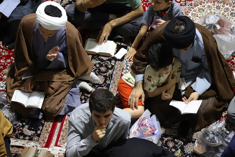 مراسم قراءة دعاء عرفة في مرقد السيدة فاطمة المعصومة (عليها السلام)