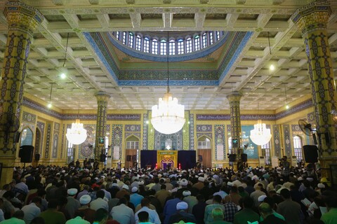 تصاویر/ دعای روحبخش عرفه در مسجد مقدس جمکران