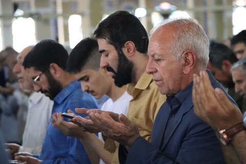 گزارش تصویری اقامه نماز عید قربان در مصلای الغدیر خرم آباد