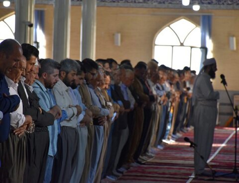 تصاویر/اقامه نماز عید قربان در استان کردستان