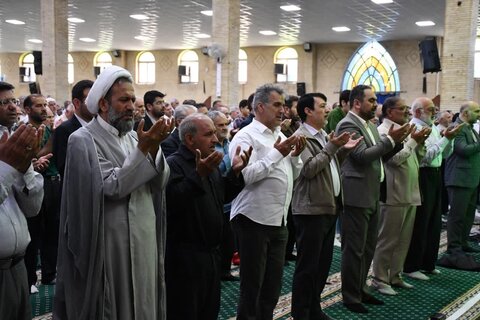 تصاویر/ اقامه نماز عید قربان در شهرستان خوی