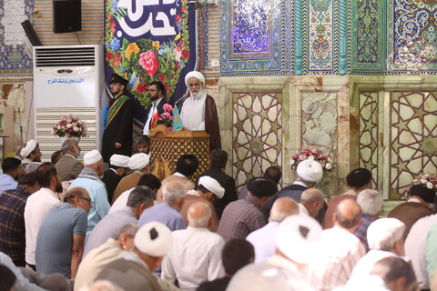تصاویر/ نماز عید سعید قربان در مسجد مقدس جمکران
