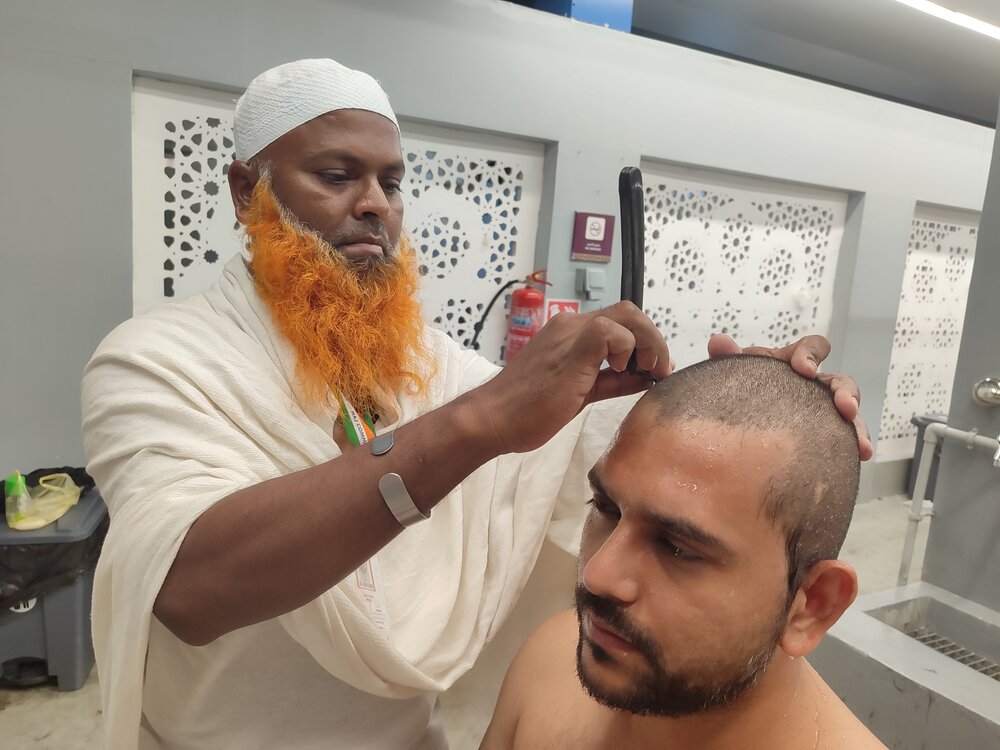 हज के दौरान एक अनोखी सेवा