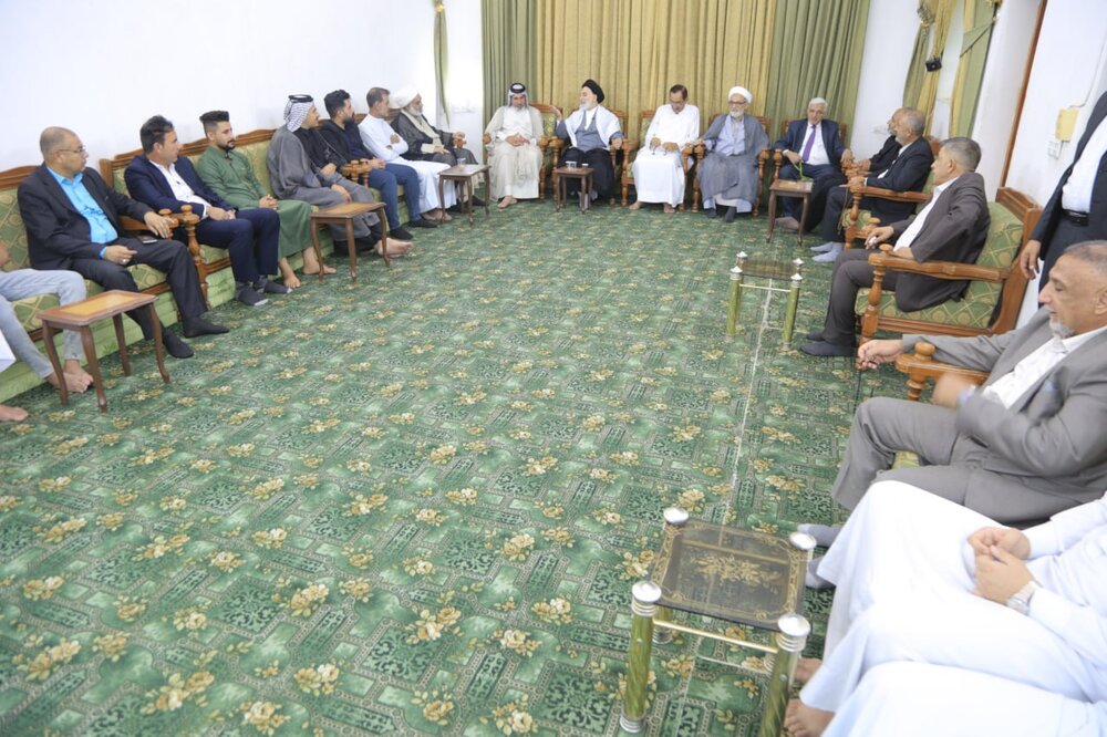 إمام جمعة النجف: من أعظم الحسنات التي سجّلها العراقيون انتصارات الحشد الشعبي