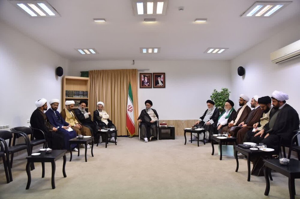 حضور مسئول دبیرخانه شورای عالی حوزه در جلسه شورای حوزه علمیه گلستان