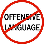 Caution Against Use of Obscene Language