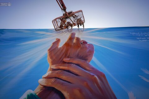 نشر معالم الزينة والفرح في العتبة العلوية بمناسبة حلول عيد الغدير