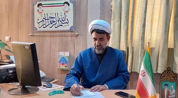 تبریک رئیس اداره تبلیغات اسلامی زابل به حجت‌الاسلام‌ مجید پوراندخت