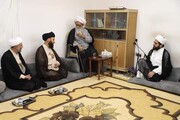 امام جمعہ گلگت پاکستان کی آیت اللہ شیخ بشیر نجفی سے ملاقات