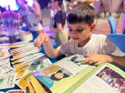 بالصور/  إقامة مخيّم ثقافي في حدائق أبي نواس في بغداد بمناسبة أسبوع الولاية