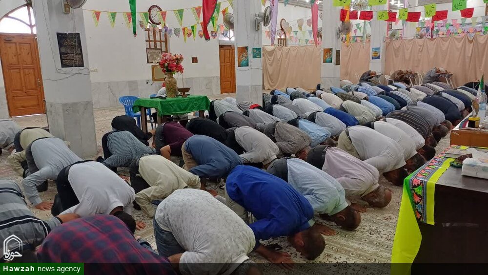 نماز جمعه بندرریگ به روایت تصویر