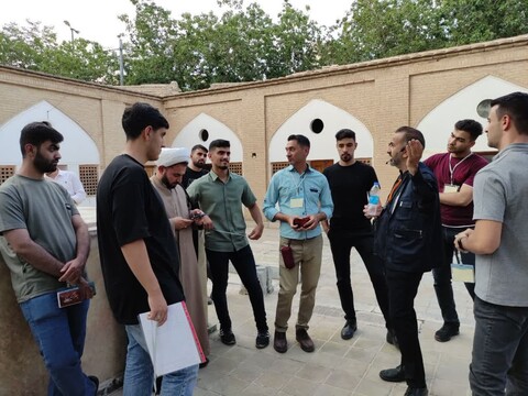 اردوی آشنایی دانشجویان مرکز آموزش شهید وطن پور با تخت فولاد اصفهان
