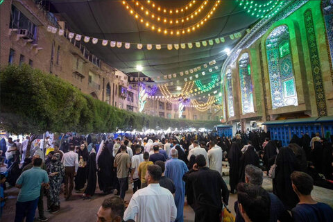 آذین‌بندی کربلا در استقبال از عید غدیر