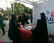 تصاویر/ فعالیت طلاب موسسه آموزش عالی ریحانه النبی(س) اراک برای حضور حداکثری مردم در انتخابات