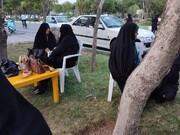 تصاویر/ فعالیت دانش آموختگان مدرسه علمیه فاطمه الزهرا (س) اراک برای افزایش مشارکت در انتخابات