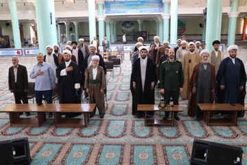 تصاویر/ همایش علمای شیعه و اهل سنت شهرستان تکاب