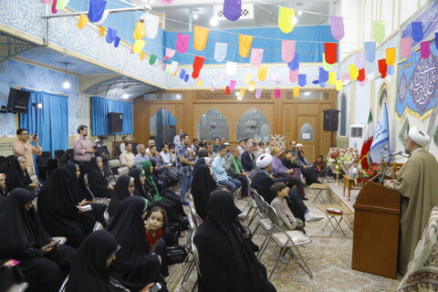 تصاویر / همایش "مهرواره قلم و غدیر" در بقعه مطهر علی بن بابویه قمی(ره)