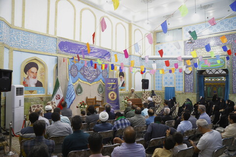 تصاویر / همایش "مهرواره قلم و غدیر" در بقعه مطهر علی بن بابویه قمی(ره)
