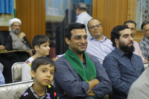 تصاویر / همایش "مهرواره قلم و غدیر" در بقعه مطهر علی بن بابویه قمی(ره)