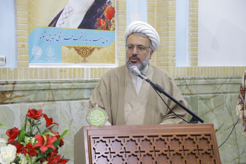 تصاویر / همایش "مهرواره قلم و غدیر" در بقعه مطهر علی بن بابویه قمی(ره)