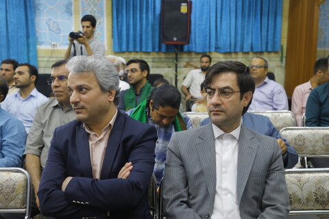 تصاویر / همایش "مهرواره قلم و غدیر" در بقعه مطهر علی بن بابویه قمی(ره)