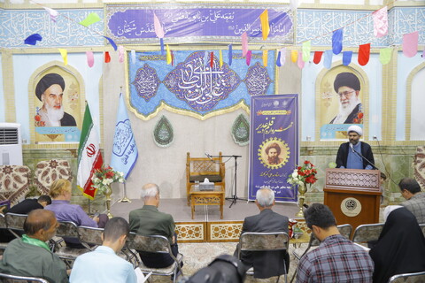 تصاویر / همایش "مهرواره قلم و غدیر" در بقعه مطهر علی بن بابویه قمی(ره)