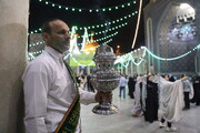 تصاویر/ شب عید غدیر حرم معصومہ قم (س) کا پرنور منظر